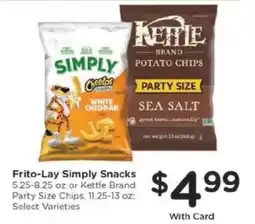 Kroger Frito-Lay Simply Snacks offer