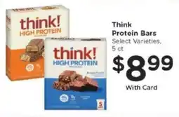Kroger think! Protein Bars offer