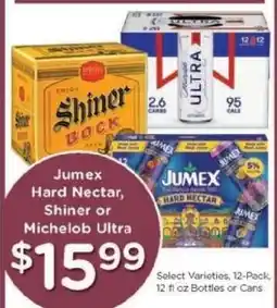 Kroger Jumex Hard Nectar, Shiner or Michelob Ultra offer