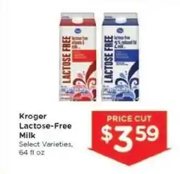 Kroger Kroger Lactose-Free Milk offer