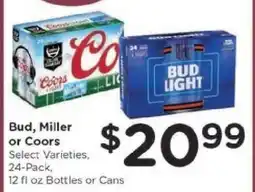 Kroger Bud, Miller or Coors offer