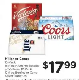 Kroger Miller or Coors offer