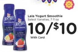 Kroger LALA Yogurt Smoothie offer