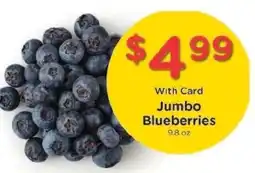 Kroger Jumbo Blueberries offer