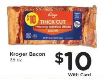Kroger Kroger Bacon offer