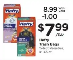 Kroger Hefty Trash Bags offer