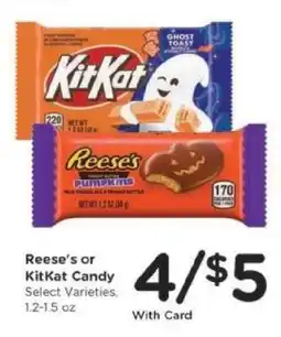 Kroger Reese's or KitKat Candy offer