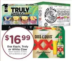Kroger Dos Equis, Truly or White Claw offer