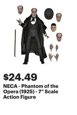 Best Buy NECA - Phantom of the Opera (1925) - 7 Scale Action Figure offer