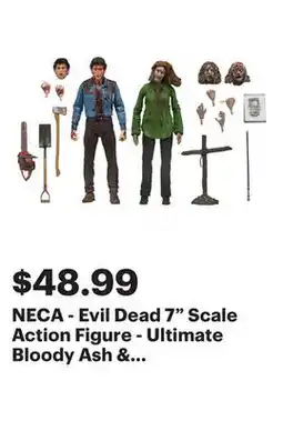 Best Buy NECA - Evil Dead 7 Scale Action Figure - Ultimate Bloody Ash & Cheryl Williams offer