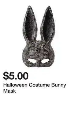 Five Below Halloween Costume Bunny Mask offer