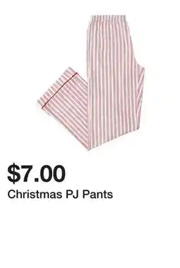 Five Below Christmas PJ Pants offer