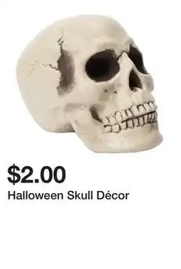 Five Below Halloween Skull Décor offer