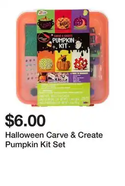 Five Below Halloween Carve & Create Pumpkin Kit Set offer