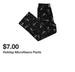 Five Below Holiday Microfleece Pants offer