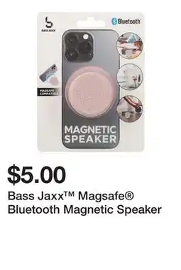 Five Below Bass Jaxx Magsafe Bluetooth Magnetic Speaker offer