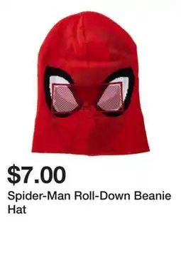 Five Below Spider-Man Roll-Down Beanie Hat offer