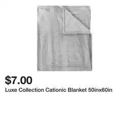 Five Below Luxe Collection Cationic Blanket 50inx60in offer