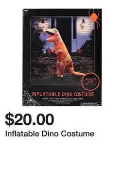 Five Below Inflatable Dino Costume offer