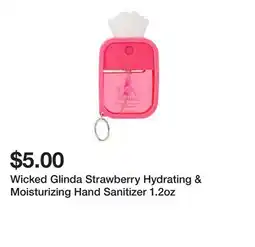 Five Below Wicked Glinda Strawberry Hydrating & Moisturizing Hand Sanitizer 1.2oz offer