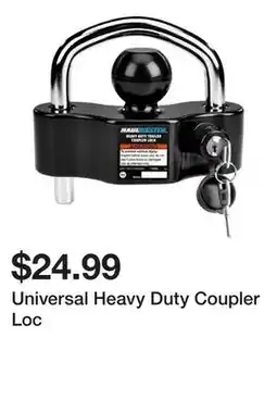 Harbor Freight Tools Universal Heavy Duty Coupler Loc offer