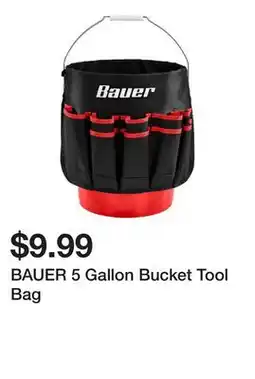 Harbor Freight Tools BAUER 5 Gallon Bucket Tool Bag offer