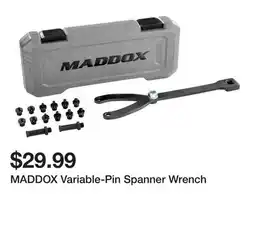 Harbor Freight Tools MADDOX Variable-Pin Spanner Wrench offer