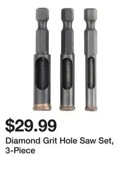 Harbor Freight Tools Diamond Grit Hole Saw Set, 3-Piece offer