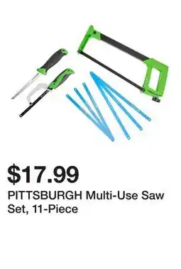 Harbor Freight Tools PITTSBURGH Multi-Use Saw Set, 11-Piece offer