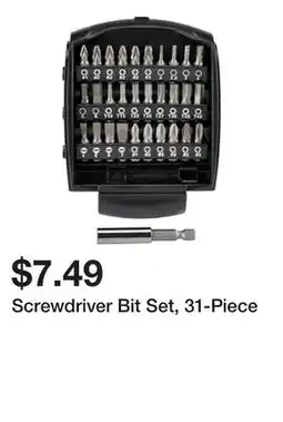 Harbor Freight Tools Screwdriver Bit Set, 31-Piece offer