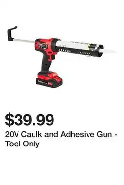 Harbor Freight Tools 20V Caulk and Adhesive Gun - Tool Only offer