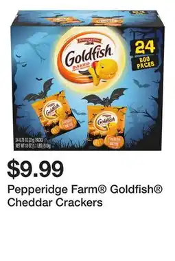 Wegmans Pepperidge Farm Goldfish Cheddar Crackers offer