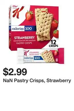 Wegmans NaN Pastry Crisps, Strawberry offer