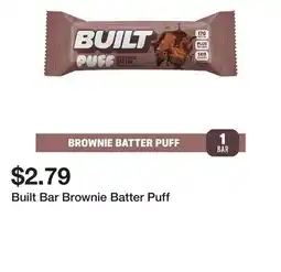 Wegmans Built Bar Brownie Batter Puff offer
