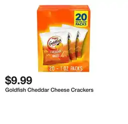 Wegmans Goldfish Cheddar Cheese Crackers offer