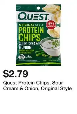 Wegmans Quest Protein Chips, Sour Cream & Onion, Original Style offer