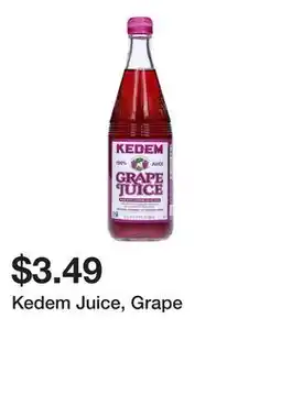 Wegmans Kedem Juice, Grape offer