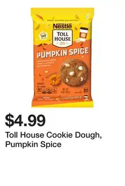Wegmans Toll House Cookie Dough, Pumpkin Spice offer