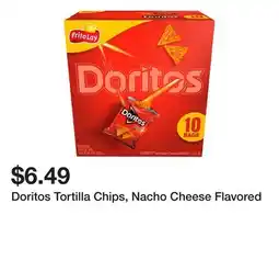 Wegmans Doritos Tortilla Chips, Nacho Cheese Flavored offer