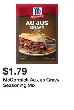 Wegmans McCormick Au Jus Gravy Seasoning Mix offer