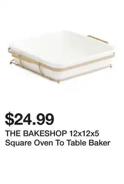 Marshalls THE BAKESHOP 12x12x5 Square Oven To Table Baker offer