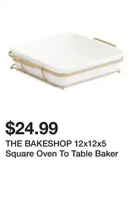 Marshalls THE BAKESHOP 12x12x5 Square Oven To Table Baker offer