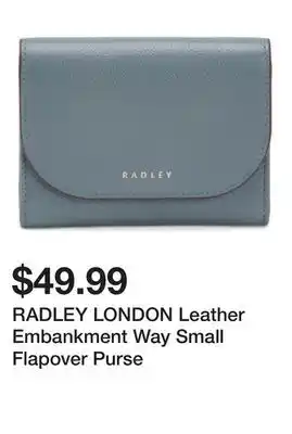 Marshalls RADLEY LONDON Leather Embankment Way Small Flapover Purse offer