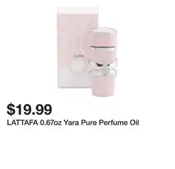 Marshalls LATTAFA 0.67oz Yara Pure Perfume Oil offer