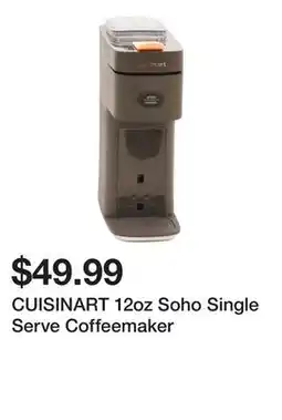 Marshalls CUISINART 12oz Soho Single Serve Coffeemaker offer