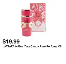 Marshalls LATTAFA 0.67oz Yara Candy Pure Perfume Oil offer