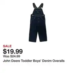 Tractor Supply Company John Deere Toddler Boys' Denim Overalls offer