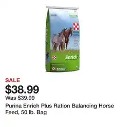 Tractor Supply Company Purina Enrich Plus Ration Balancing Horse Feed, 50 lb. Bag offer