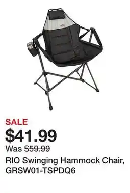 Tractor Supply Company RIO Swinging Hammock Chair, GRSW01-TSPDQ6 offer