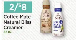 Heinen's Coffee Mate Natural Bliss Creamer offer